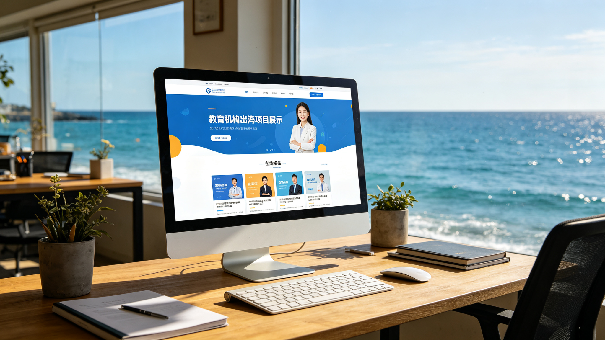 教育机构出海站